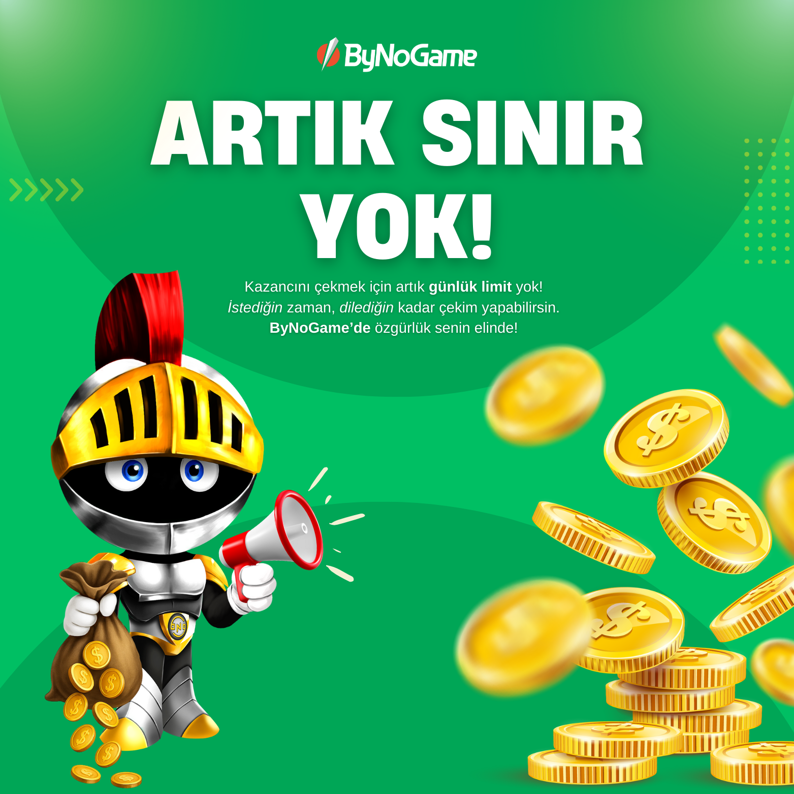 Para Çekme Üst Limiti Artık YOK! 🟢