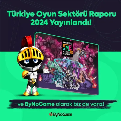 ByNoGame, 2024 Türkiye Oyun Sektörü Raporu’nda! 🚀