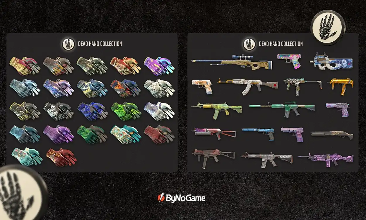 CS2’ye Dead Hand Collection Geldi: Yeni Kaplamalar ve Eldivenler