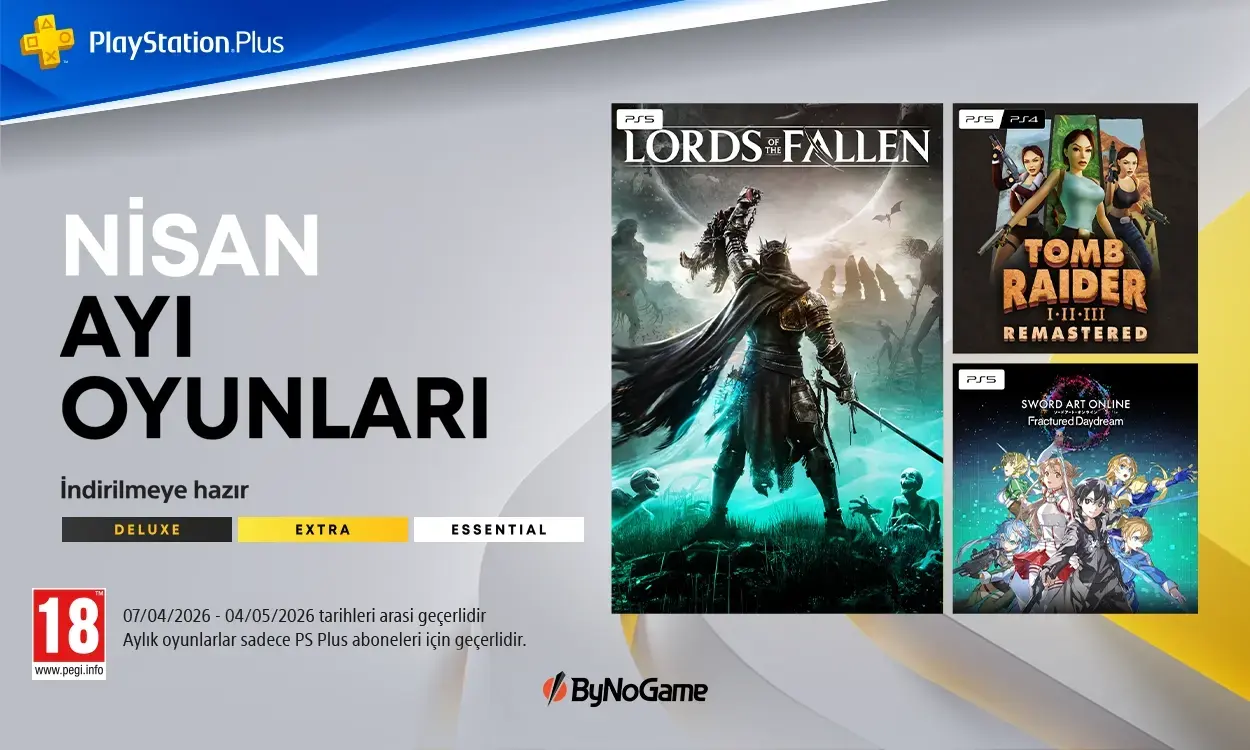 PlayStation Plus Nisan 2026 Oyunları Belli Oldu!
