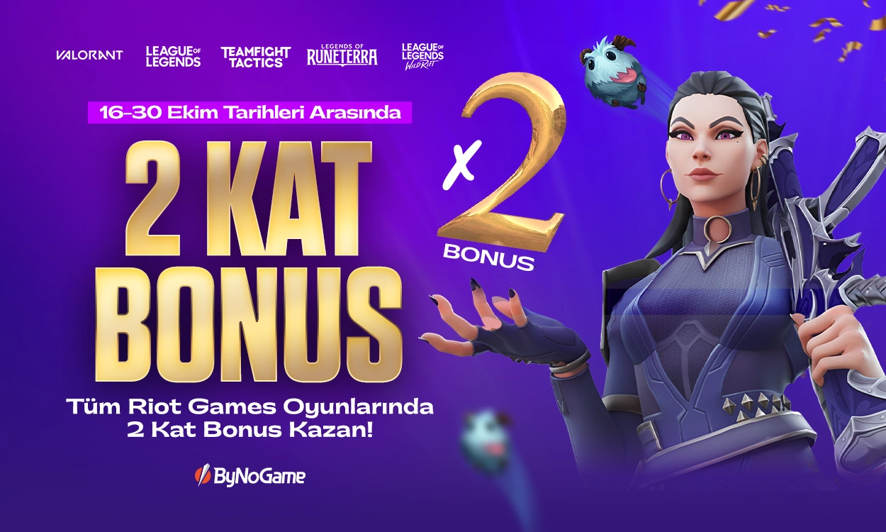 Riot Türkiye’de VP Fiyatlarını Güncelliyor: Bonuslar 2 Kat!