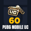 60 PUBG Mobile UC