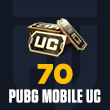 70 PUBG Mobile UC