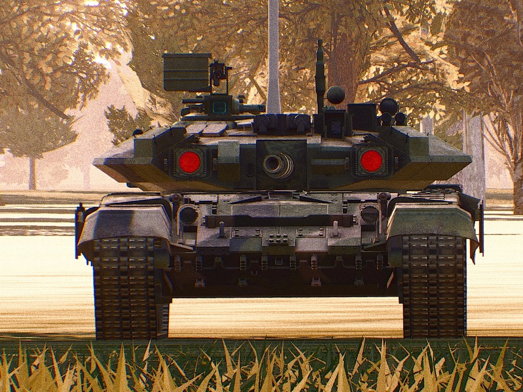 Rus tankına destek