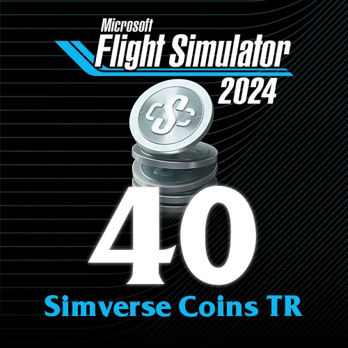 Microsoft Flight Simulator 2024 l 40 Simverse Coins