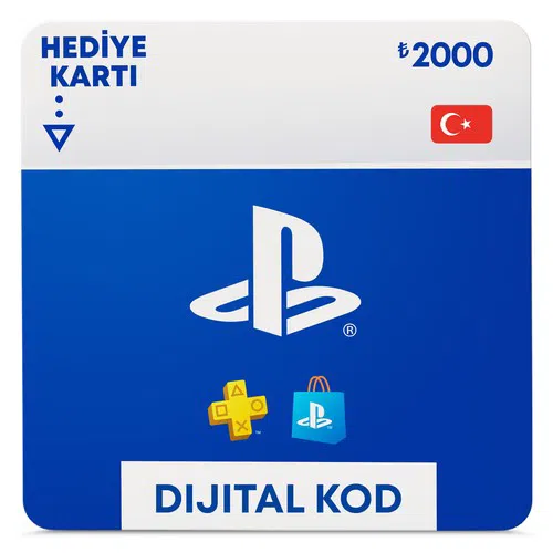 Sony PlayStation Store 2000 TL Hediye Kartı