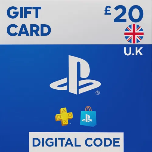 Sony PlayStation Store 20 GBP Hediye Kartı - Birleşik Krallık