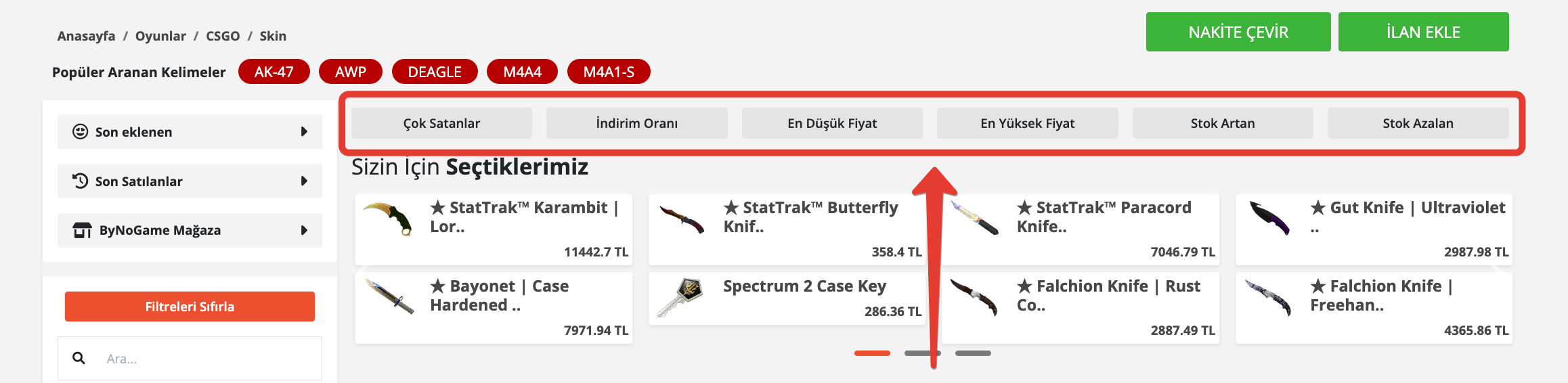 Skin Market