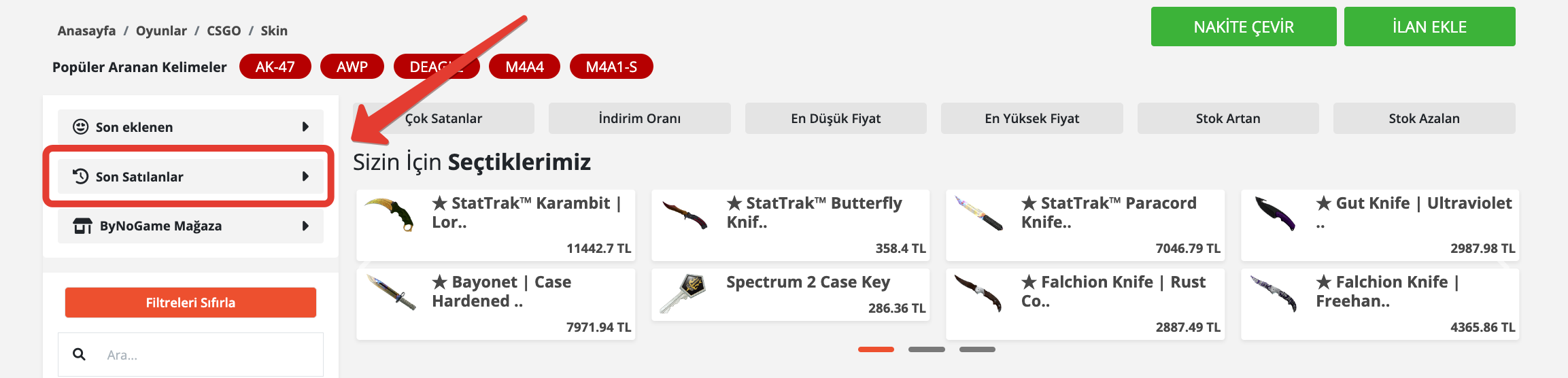 Skin Market