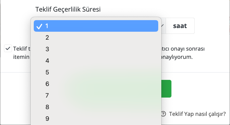 teklif