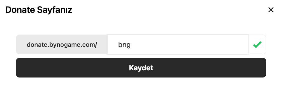 ByNoGame Donate linkimi nasıl değiştirebilirim?
