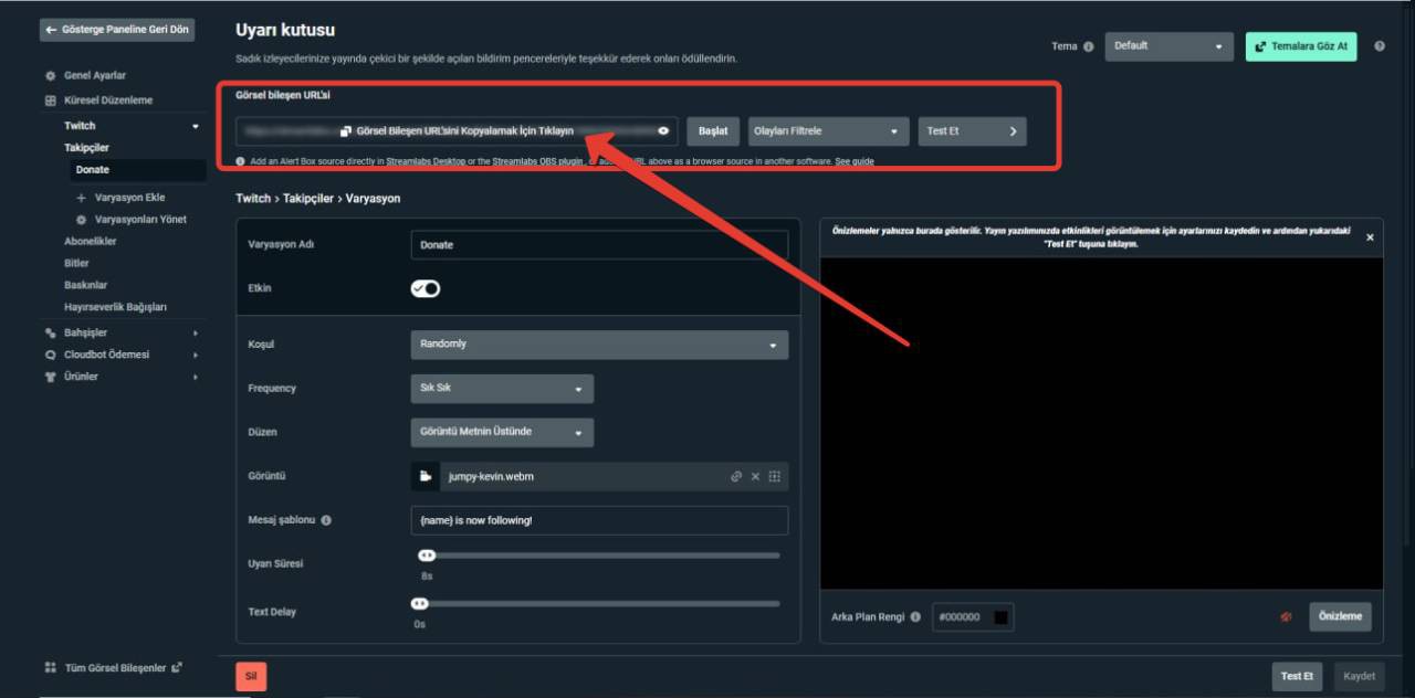 ByNoGame Donate linkimi nasıl değiştirebilirim?