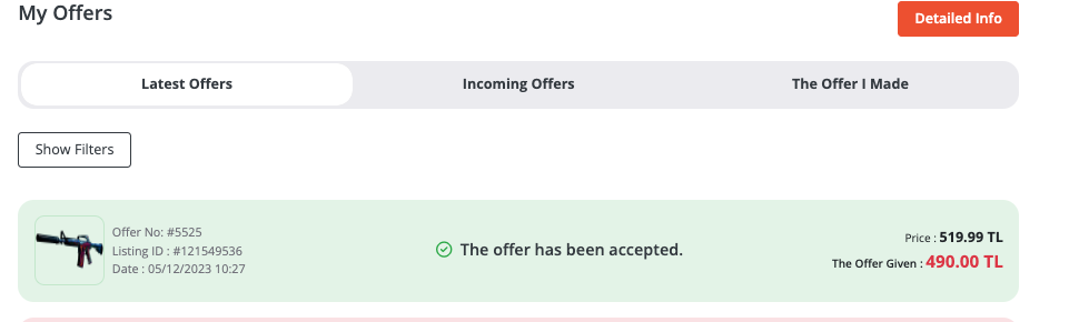 offer
