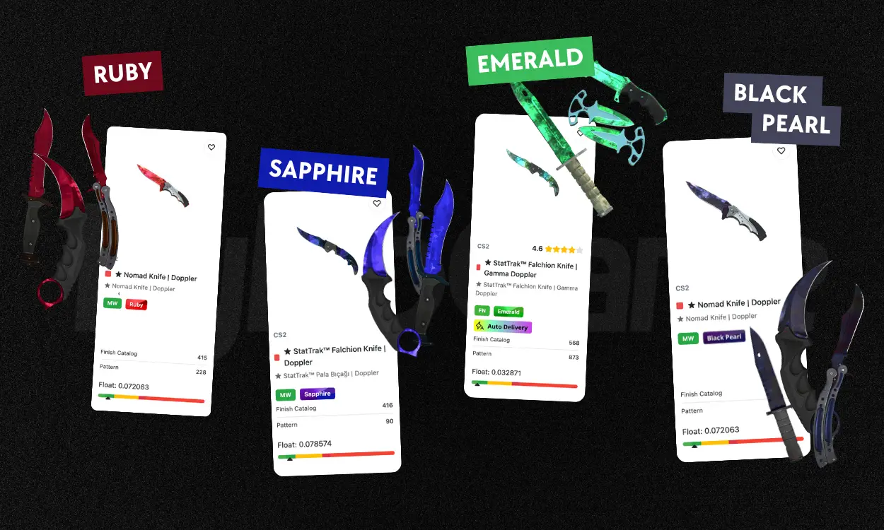 specials ruby sapphire black pearl emerald