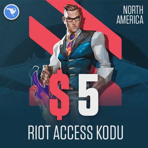 Valorant Riot Access Kodu 5 $- NA