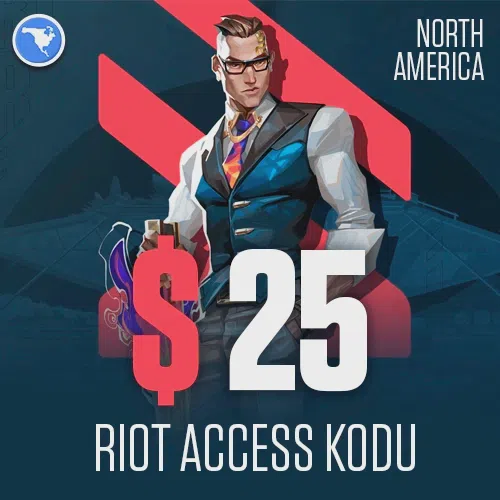Valorant Riot Access Kodu 25 $- NA