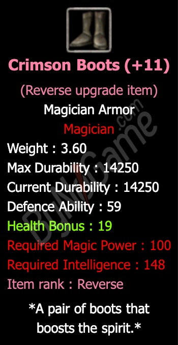 +9 mage chitin set rebirth +11 mage crimson set