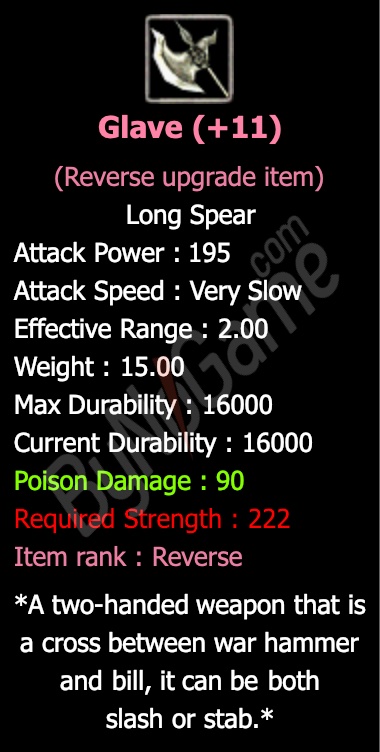 Rev. +11 Glave