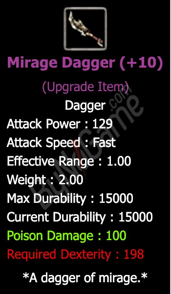 +10 Mirage Dagger