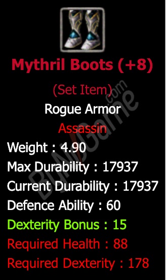+8 Mythril Boots