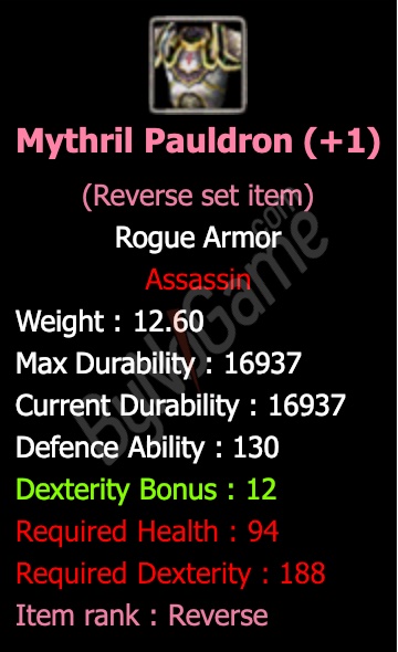 Rev. +1 Mythril SET
