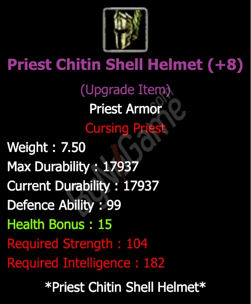 Priest toplu item satış