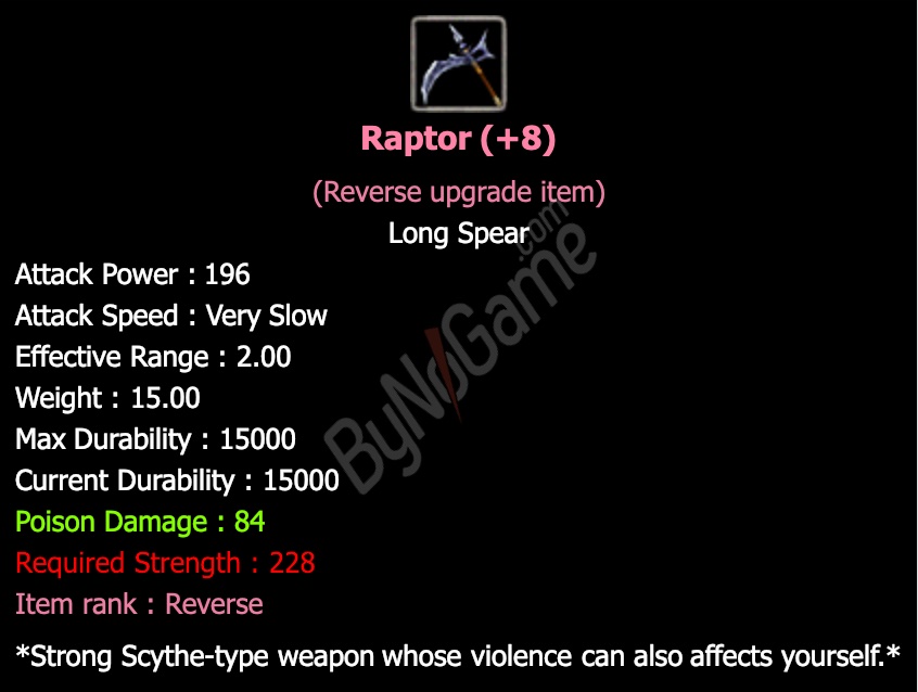 EXP RAPTOR REBİRT +8 ( 198 AP ) KAÇIRMAAAA