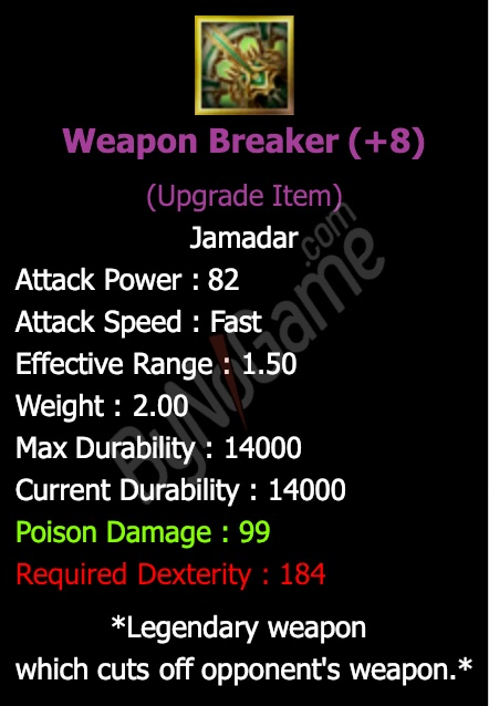 +8 Weapon Breaker