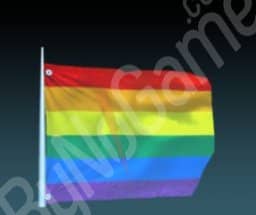 1x Rainbow Flag (Gökkuşağı Bayrağı)