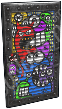 Urban Night Door