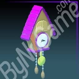 1x Cuckoo Clock(Guguklu Saat) (Mor)