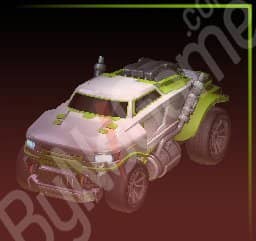1x Açık Yeşil Road Hog Araba