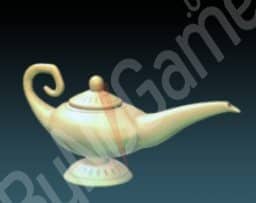 1x Genie Lamp (Cin Lambası)