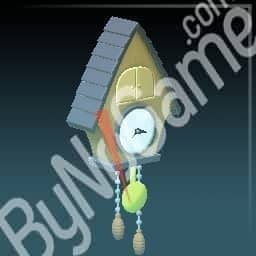 1x Cuckoo Clock (Guguklu Saat) (Siyah)