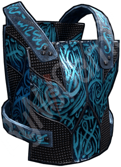 Azul Metal Chest Plate
