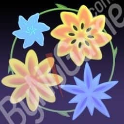 1x Springtime Flowers(Bahar Çiçekleri)