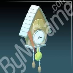 1x Cuckoo Clock(Guguklu Saat) (Gri)