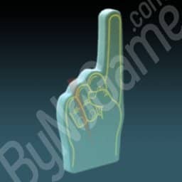 1x Foam Finger (Köpük Parmak)