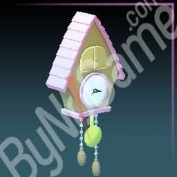 1x Cuckoo Clock(Guguklu Saat) (Pembe)
