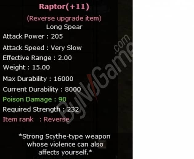11 rev Raptor