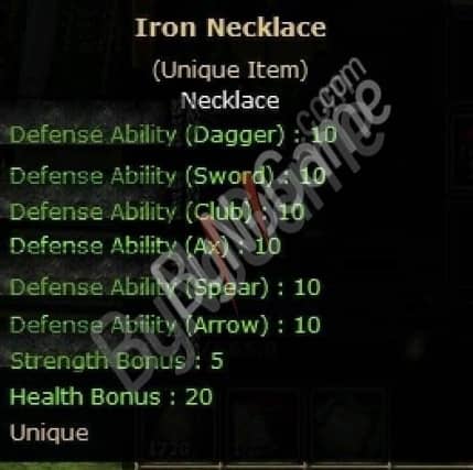 iron neck