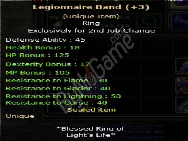 Legiponnaire Band +3