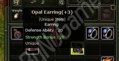 SELL OPAL EARRING +3