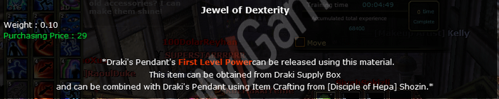 JEWEL OF DEXTERY SATILIK....