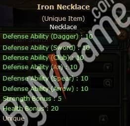 Selll +0 IRON NECKKK