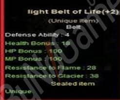 Light Belt Of Life +2