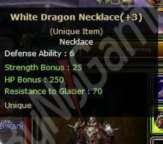 +3 White Dragon Neck - WDN