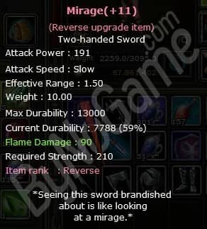 Reb +11 Mirage