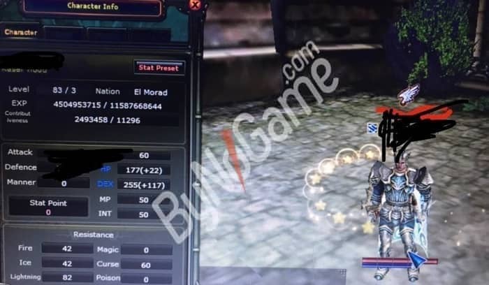 83/3 %40 ROGUE 2.5m NP-KARELİ S -70QUEST YAPILMADI BOLACHIEVE 90DEF 6DEX 33ATTACK