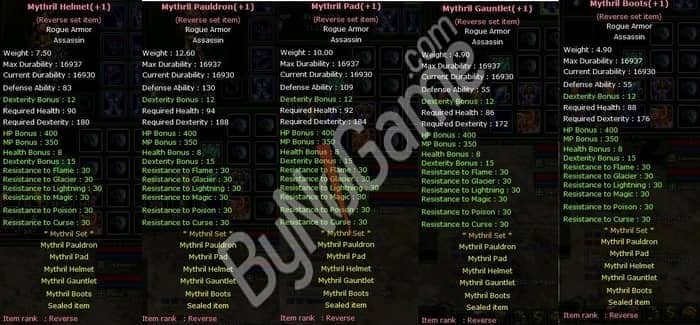 ROGUE +7 MTRİL SET SATILIR--